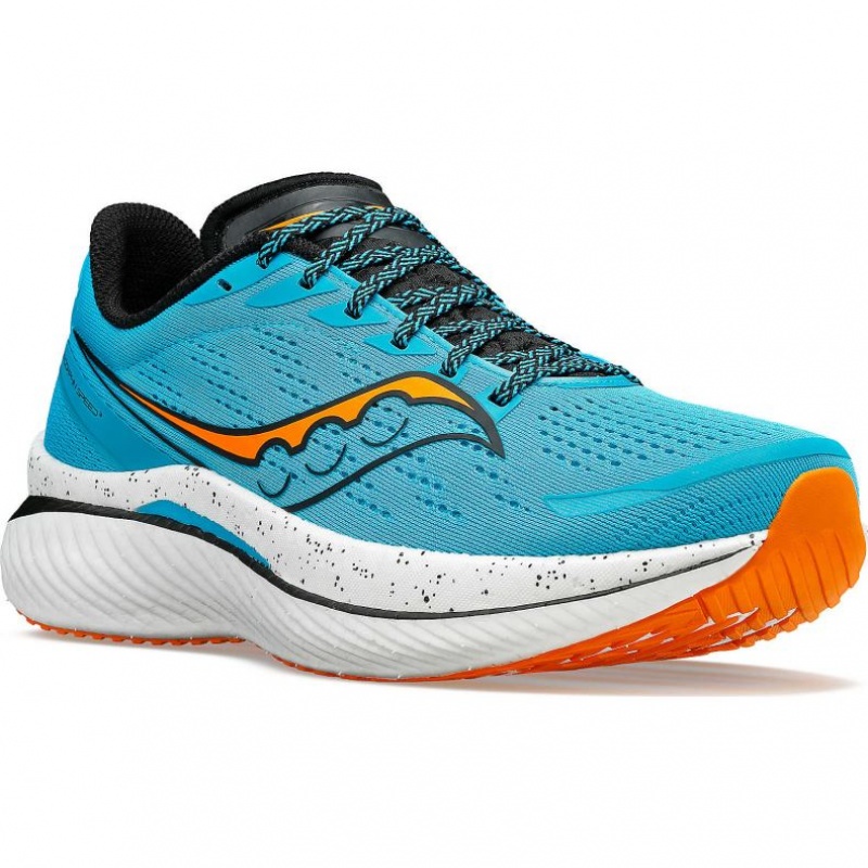 Men's Saucony Endorphin Speed 3 Running Shoes Blue | SOUTHAFRICA-XTV