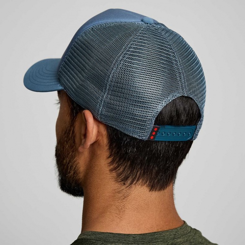 Men's Saucony Foamie Trucker Hats Blue | SOUTHAFRICA-ABC