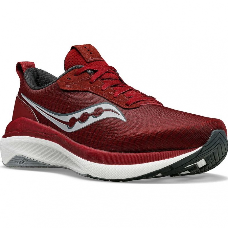 Men's Saucony Freedom Crossport Running Shoes Red | SOUTHAFRICA-LNV