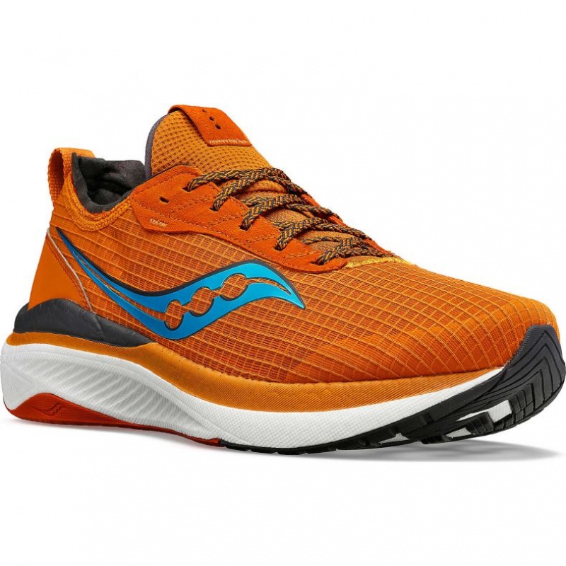 Men's Saucony Freedom Crossport Running Shoes Orange | SOUTHAFRICA-JFT