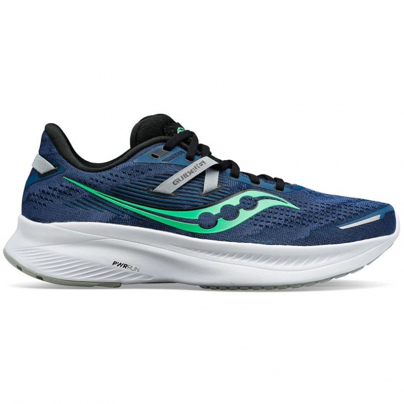 Men\'s Saucony Guide 16 Running Shoes Blue | SOUTHAFRICA-QMA