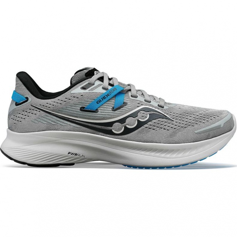 Men\'s Saucony Guide 16 Running Shoes Grey | SOUTHAFRICA-KST