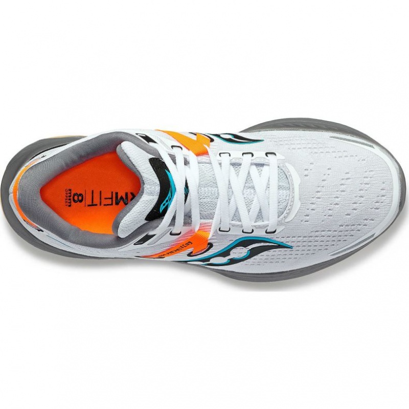 Men's Saucony Guide 16 Running Shoes White | SOUTHAFRICA-DGF