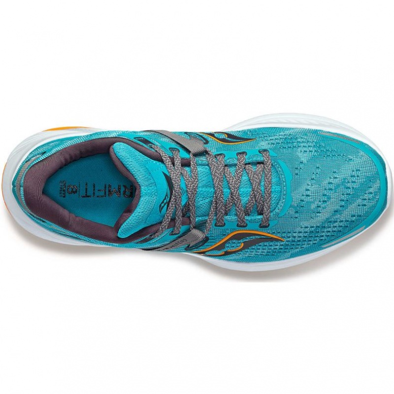 Men's Saucony Guide 16 Wide Running Shoes Turquoise | SOUTHAFRICA-SQV