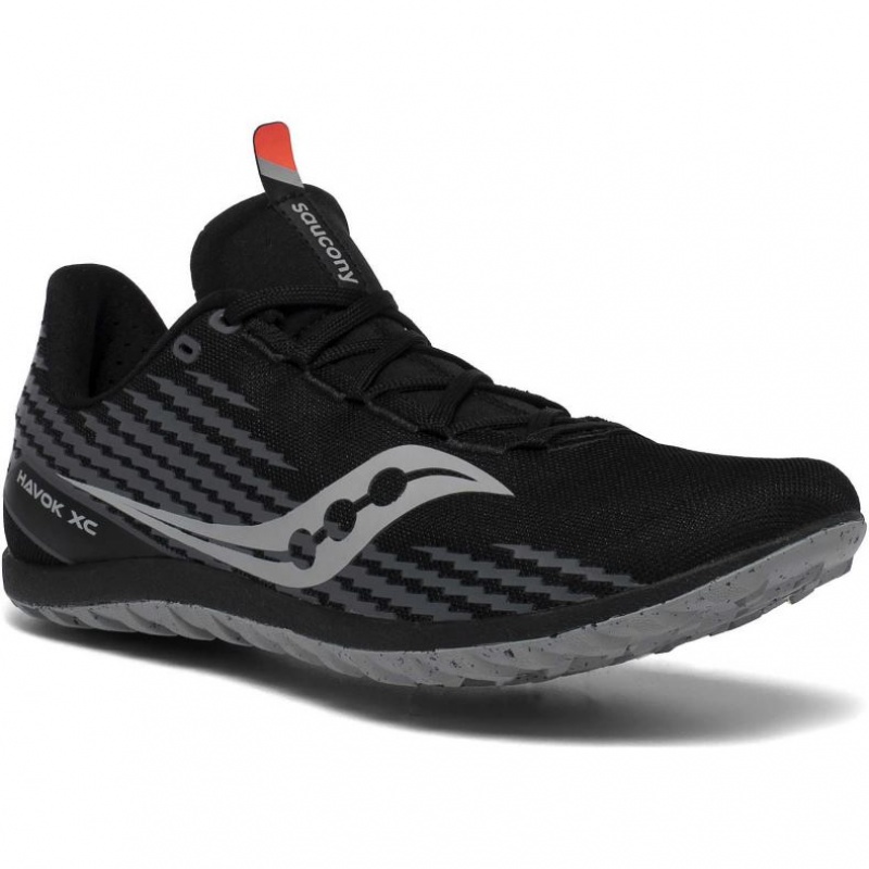 Men's Saucony Havok XC 3 Spikes Black | SOUTHAFRICA-WYR