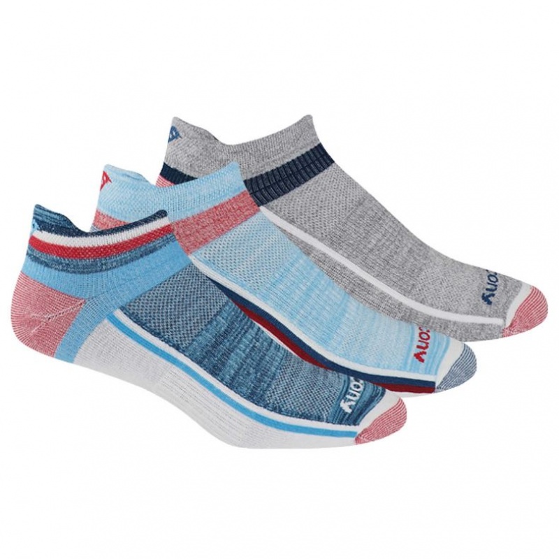 Men's Saucony Inferno Liteweight 3-Pack Socks Multicolor | SOUTHAFRICA-PSX