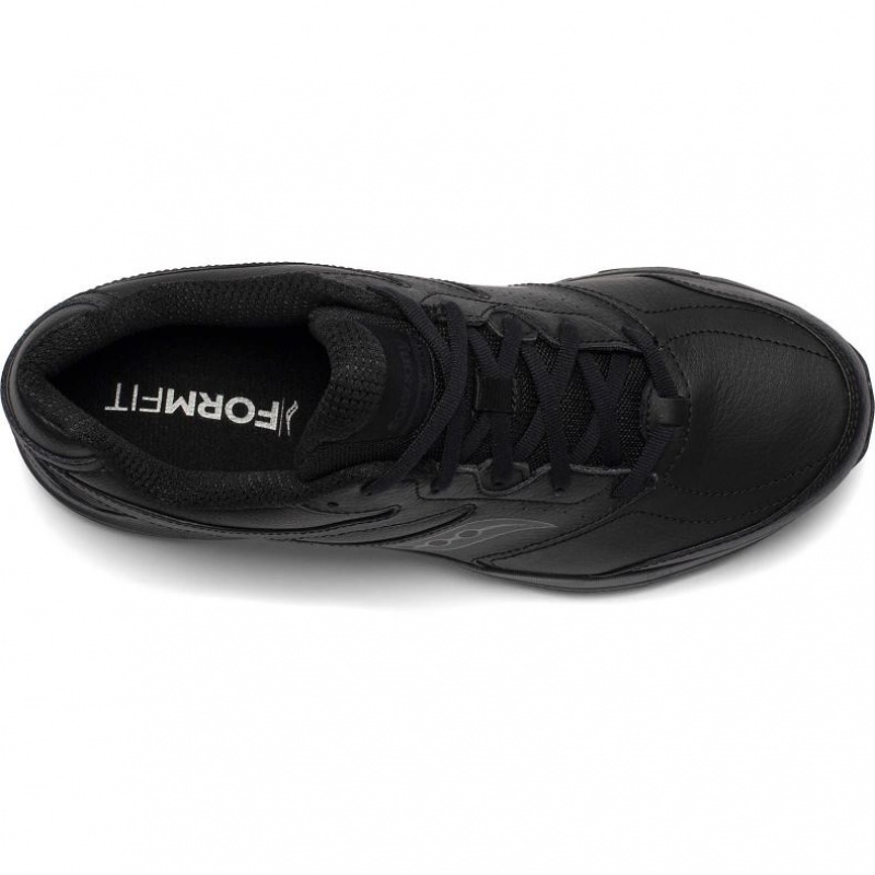 Men's Saucony Integrity Walker 3 Walking Shoes Black | SOUTHAFRICA-FDN