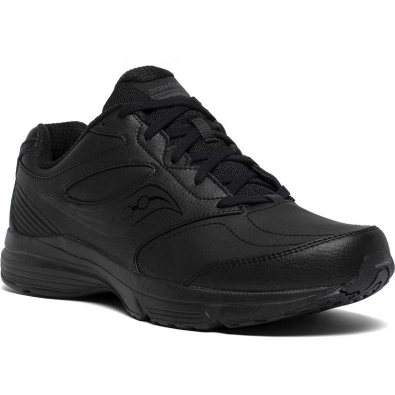 Men's Saucony Integrity Walker 3 Walking Shoes Black | SOUTHAFRICA-FDN