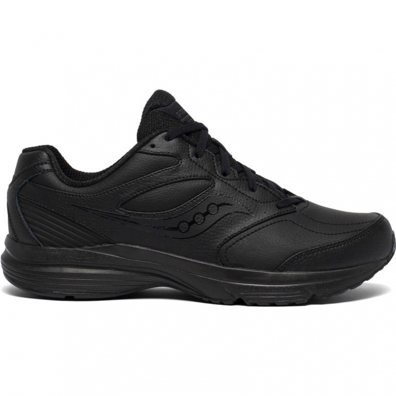 Men\'s Saucony Integrity Walker 3 Walking Shoes Black | SOUTHAFRICA-FDN