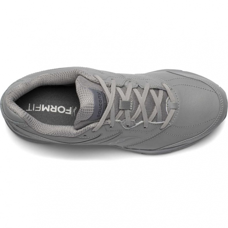 Men's Saucony Integrity Walker 3 Wide Running Shoes Grey | SOUTHAFRICA-ZEP