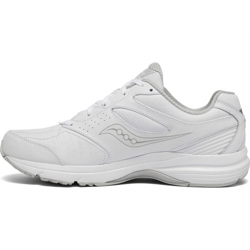 Men's Saucony Integrity Walker 3 Wide Running Shoes White | SOUTHAFRICA-TFX