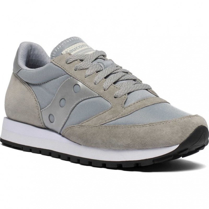 Men's Saucony Jazz 81 Sneakers Grey / Silver | SOUTHAFRICA-RWX