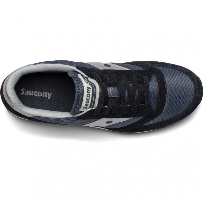 Men's Saucony Jazz 81 Sneakers Navy / Silver | SOUTHAFRICA-HVJ