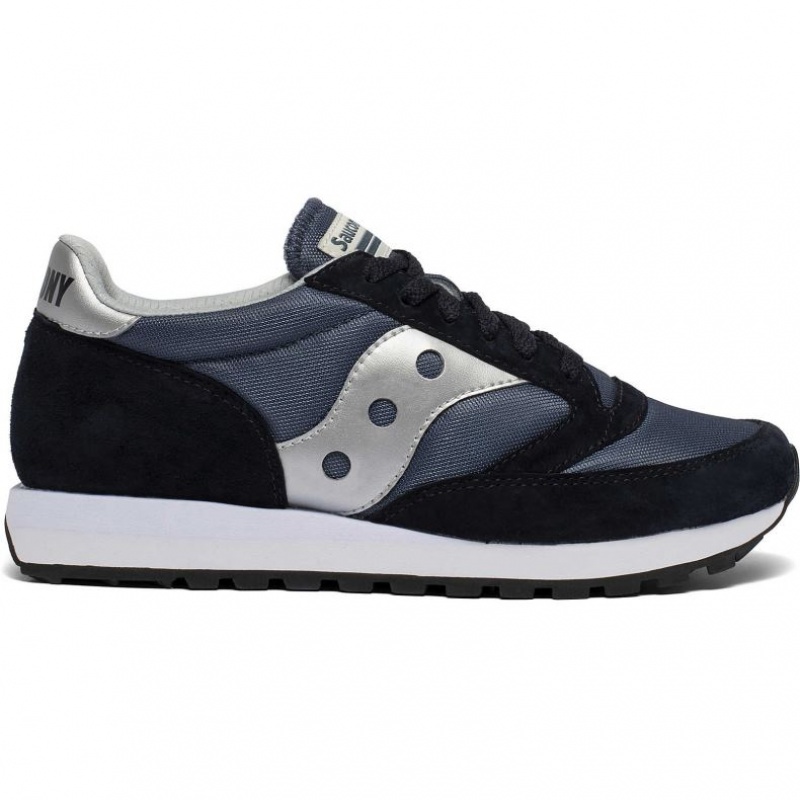 Men\'s Saucony Jazz 81 Sneakers Navy / Silver | SOUTHAFRICA-HVJ