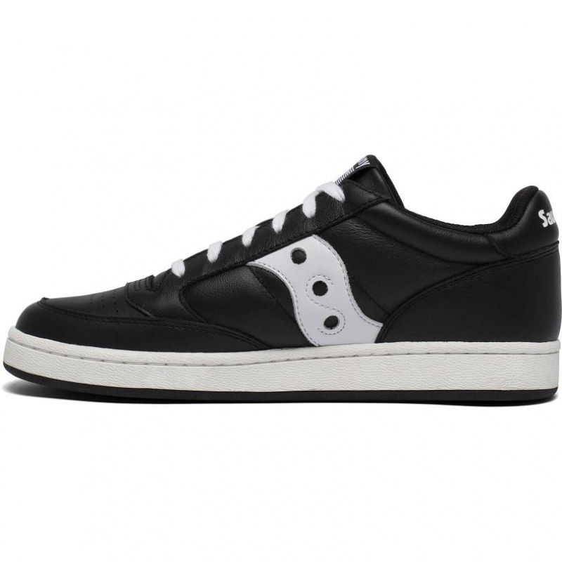 Men's Saucony Jazz Court Sneakers Black / White | SOUTHAFRICA-HAF