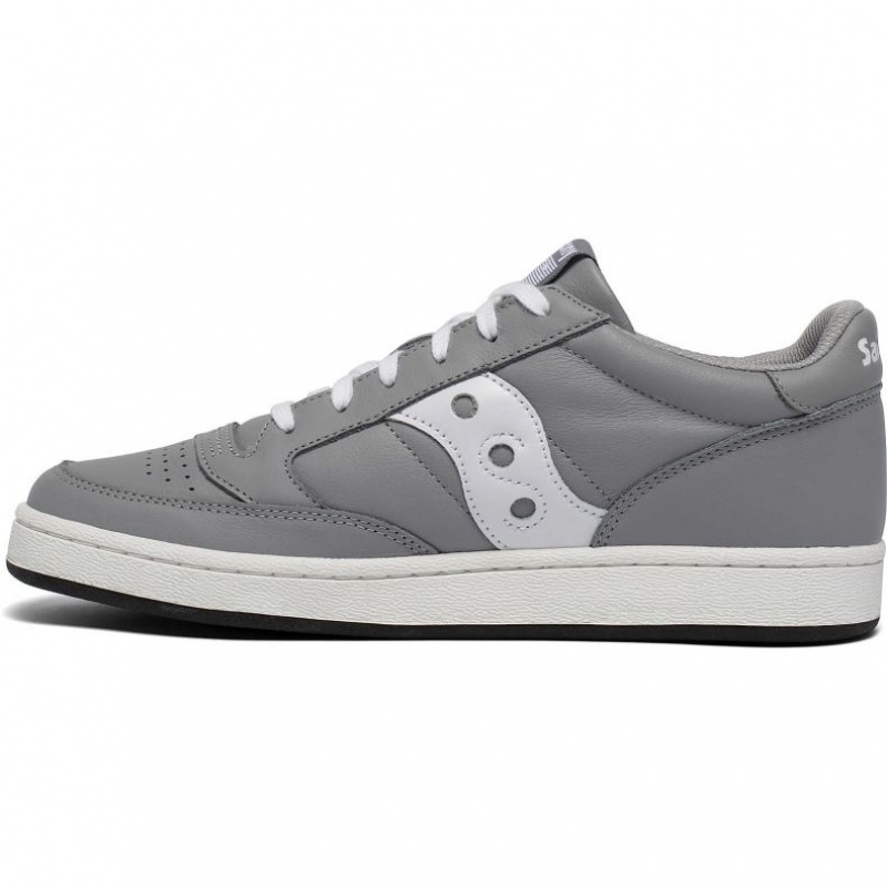 Men's Saucony Jazz Court Sneakers Grey / White | SOUTHAFRICA-XBK