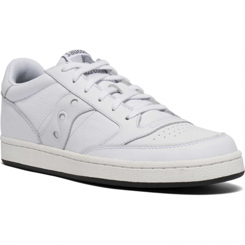 Men's Saucony Jazz Court Sneakers White | SOUTHAFRICA-NQM