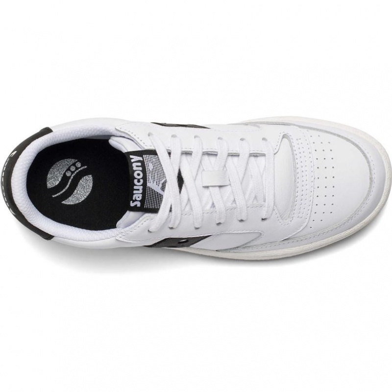 Men's Saucony Jazz Court Sneakers White / Black | SOUTHAFRICA-AJB