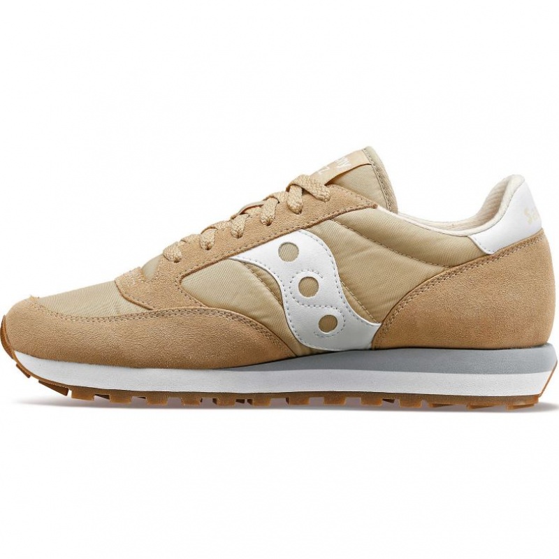 Men's Saucony Jazz Original Sneakers Beige | SOUTHAFRICA-IBO