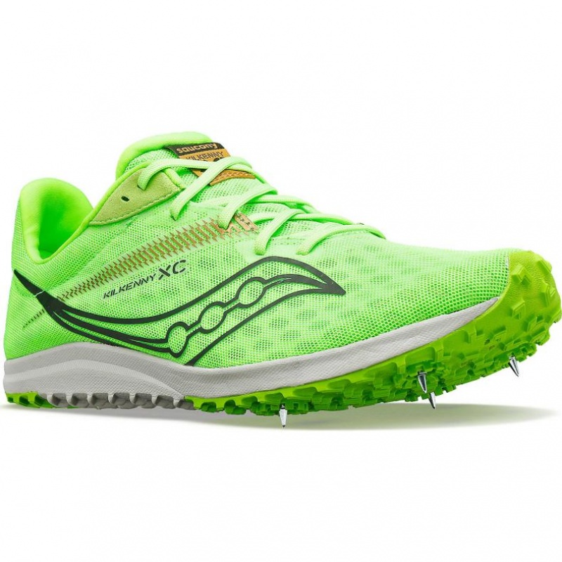 Men's Saucony Kilkenny XC9 Spikes Green | SOUTHAFRICA-DRG