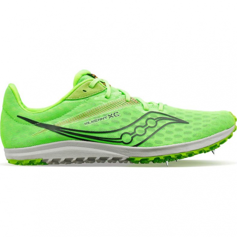 Men\'s Saucony Kilkenny XC9 Spikes Green | SOUTHAFRICA-DRG