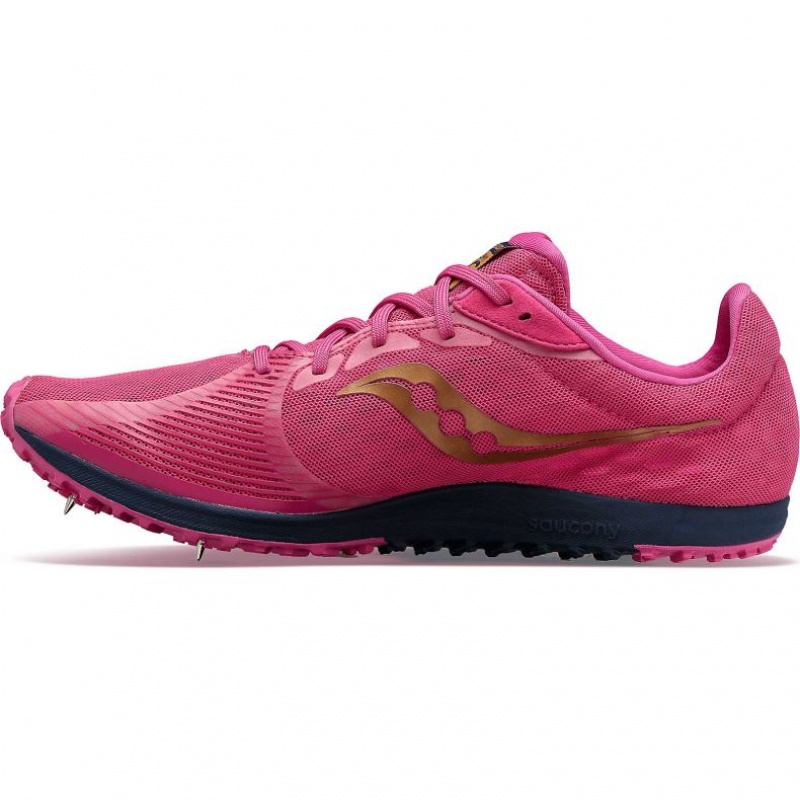 Men's Saucony Kilkenny XC9 Spikes Pink | SOUTHAFRICA-ATK