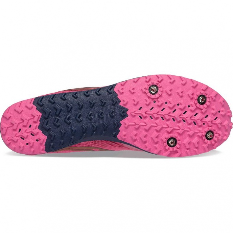 Men's Saucony Kilkenny XC9 Spikes Pink | SOUTHAFRICA-ATK