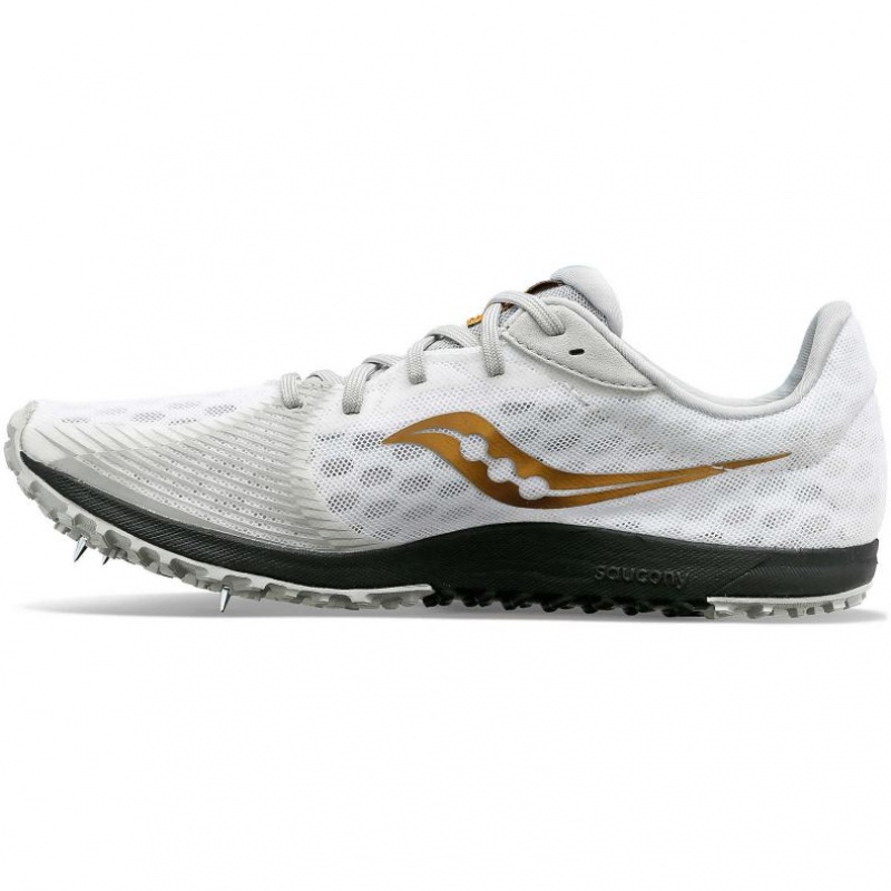 Men's Saucony Kilkenny XC9 Spikes White | SOUTHAFRICA-WXS