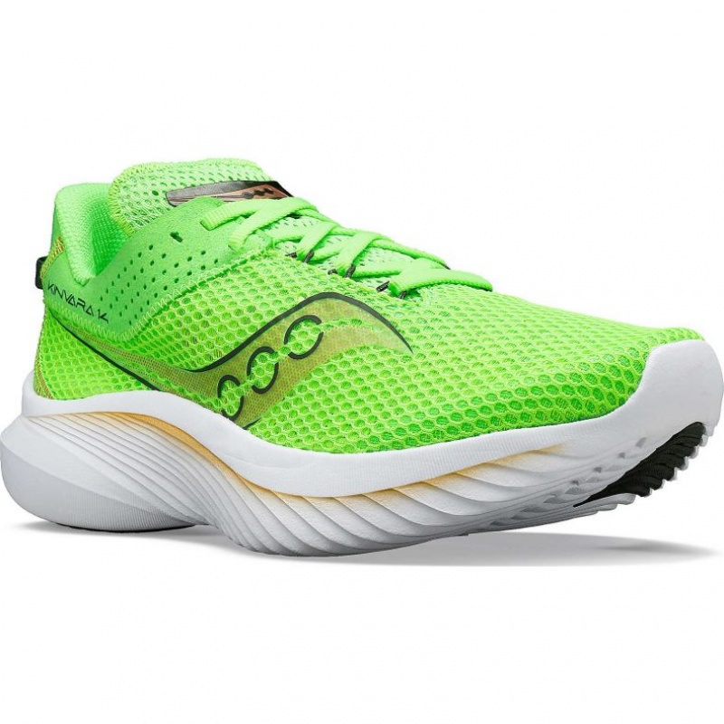 Men's Saucony Kinvara 14 Running Shoes Green | SOUTHAFRICA-MFT