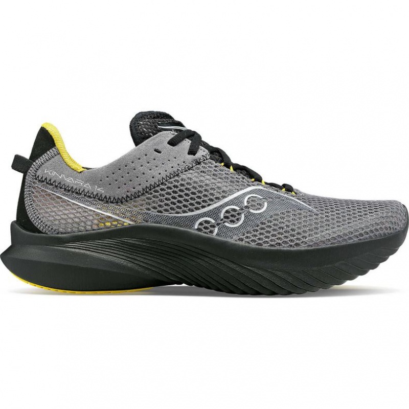 Men\'s Saucony Kinvara 14 Running Shoes Grey | SOUTHAFRICA-UFD