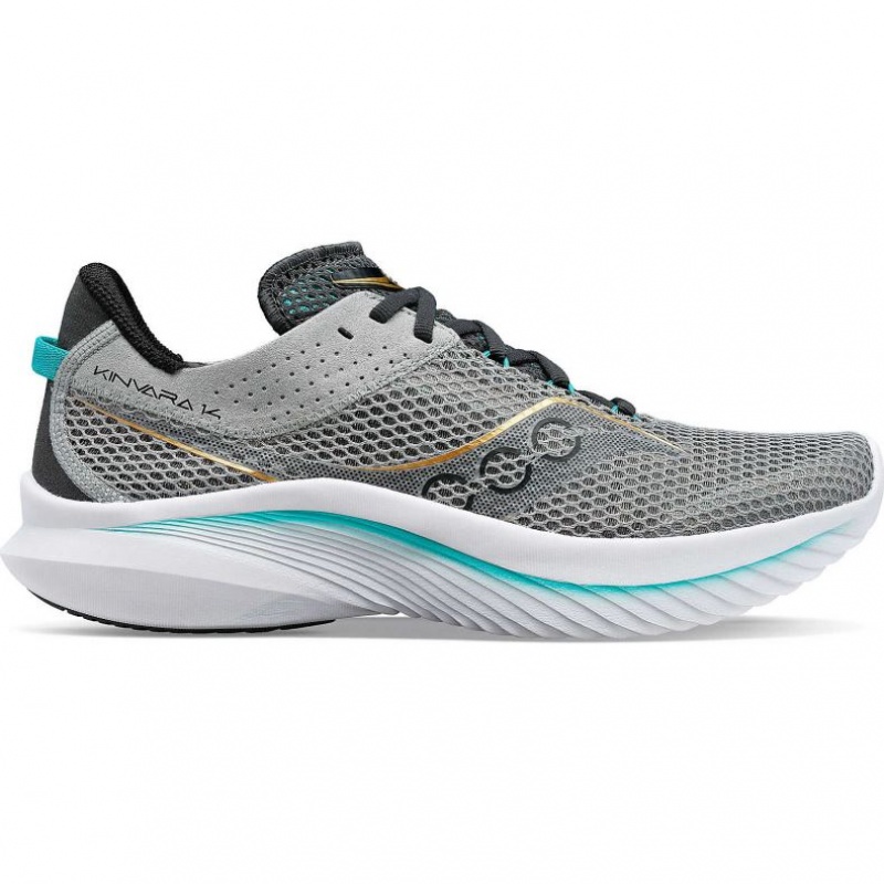 Men\'s Saucony Kinvara 14 Running Shoes Grey | SOUTHAFRICA-EDA