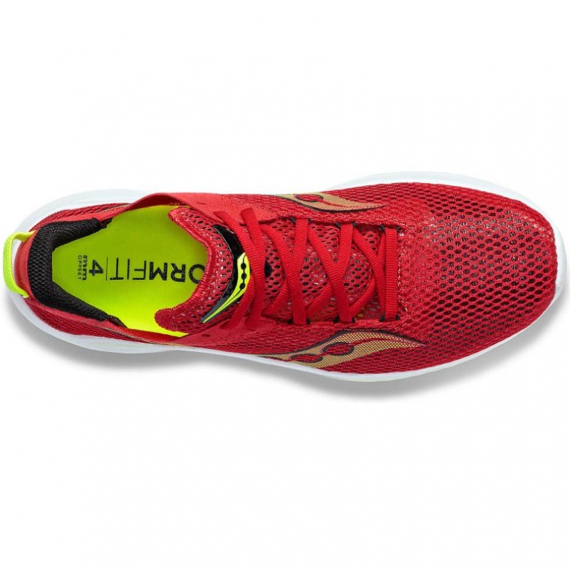 Men's Saucony Kinvara 14 Running Shoes Red | SOUTHAFRICA-CVK