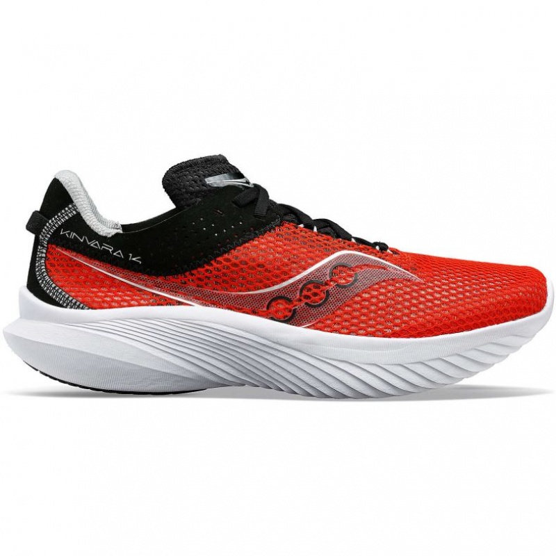 Men\'s Saucony Kinvara 14 Running Shoes Red | SOUTHAFRICA-UOB