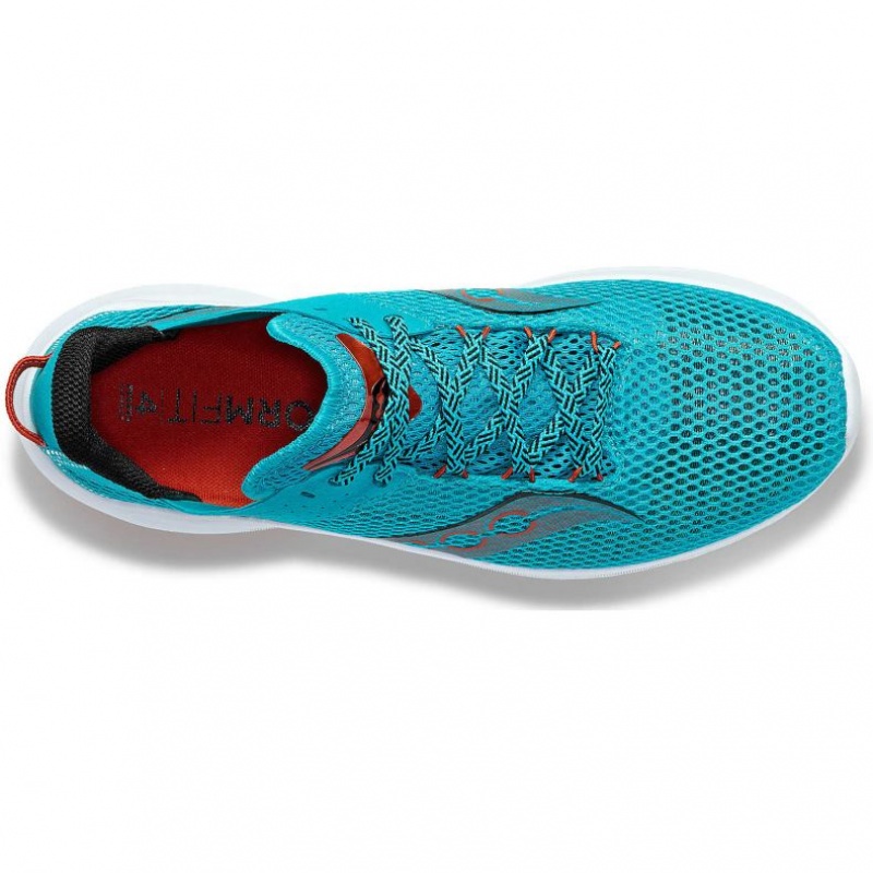 Men's Saucony Kinvara 14 Running Shoes Turquoise | SOUTHAFRICA-HQM