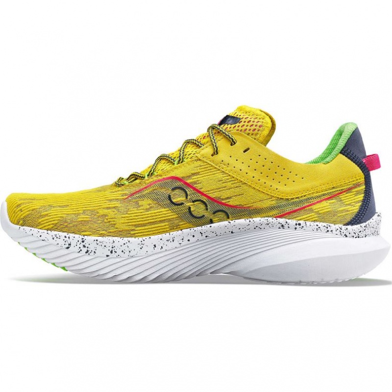 Men's Saucony Kinvara 14 Running Shoes Yellow | SOUTHAFRICA-BXU