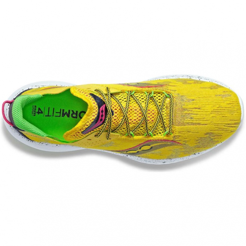 Men's Saucony Kinvara 14 Running Shoes Yellow | SOUTHAFRICA-BXU