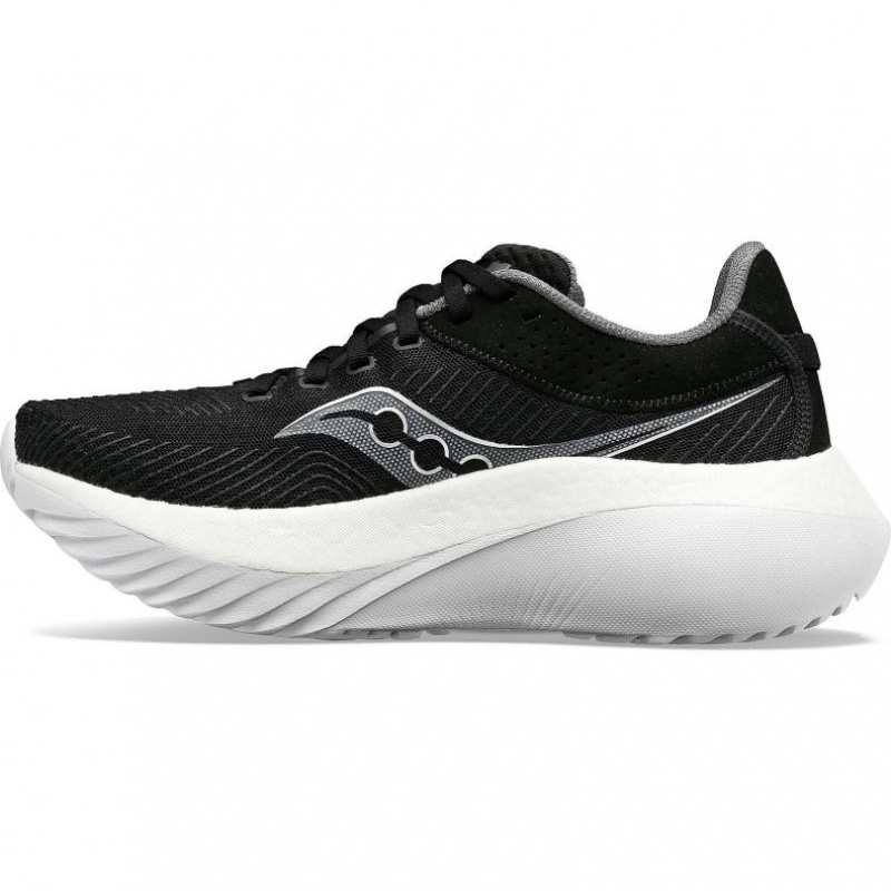 Men's Saucony Kinvara Pro Running Shoes Black / White | SOUTHAFRICA-DIP