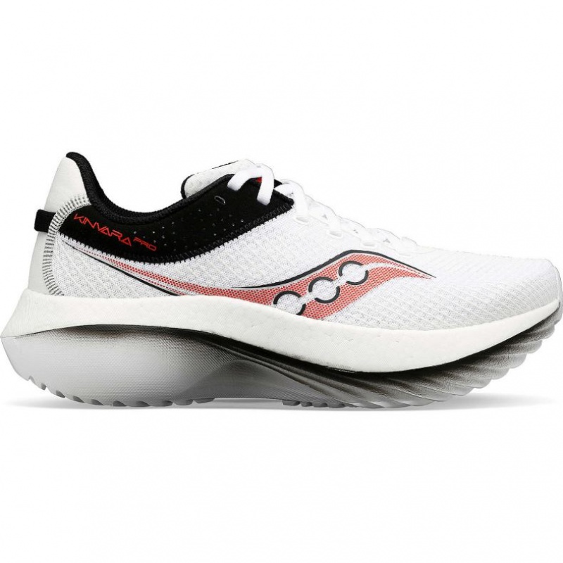 Men\'s Saucony Kinvara Pro Running Shoes White | SOUTHAFRICA-BQP