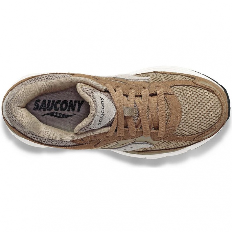 Men's Saucony ProGrid Omni 9 Premium Sneakers Brown | SOUTHAFRICA-QZY