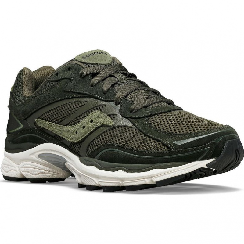 Men's Saucony ProGrid Omni 9 Premium Sneakers Green | SOUTHAFRICA-VFU