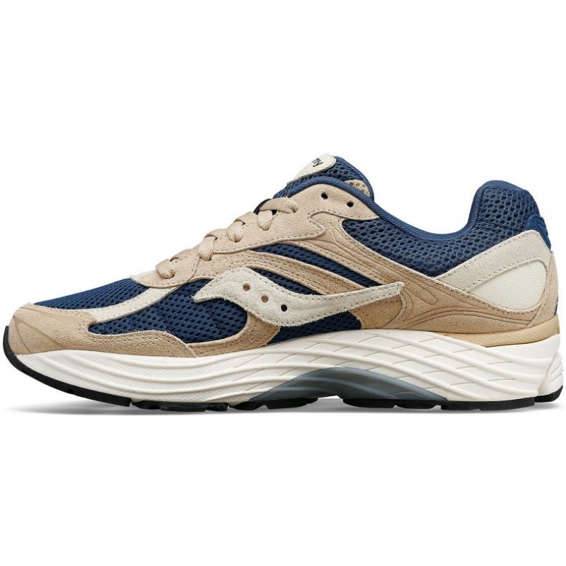 Men's Saucony ProGrid Omni 9 Premium Sneakers Beige / Blue | SOUTHAFRICA-THU