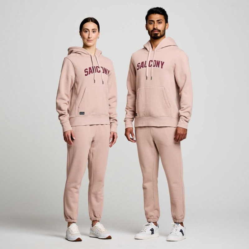 Men's Saucony Recovery Hoodie Pink | SOUTHAFRICA-VJY