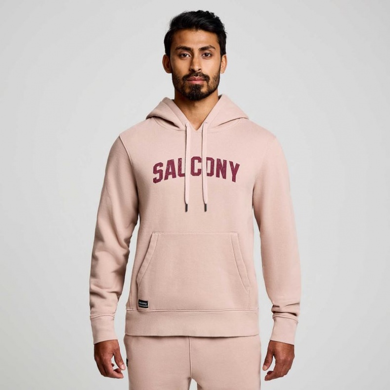 Men\'s Saucony Recovery Hoodie Pink | SOUTHAFRICA-VJY