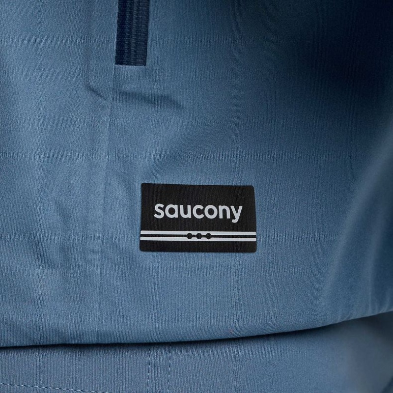 Men's Saucony Runshield Jacket Blue | SOUTHAFRICA-LIV