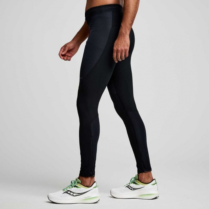 Men's Saucony Runshield Tight Black | SOUTHAFRICA-MQP