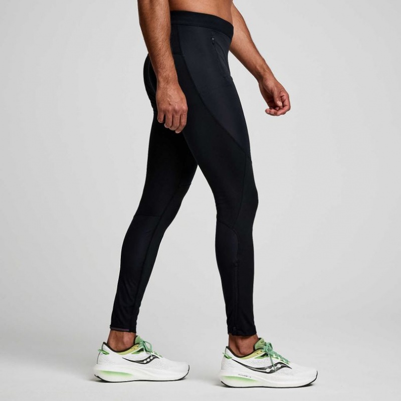 Men's Saucony Runshield Tight Black | SOUTHAFRICA-MQP