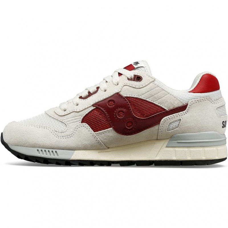 Men's Saucony Shadow 5000 Sneakers White / Red | SOUTHAFRICA-UDA