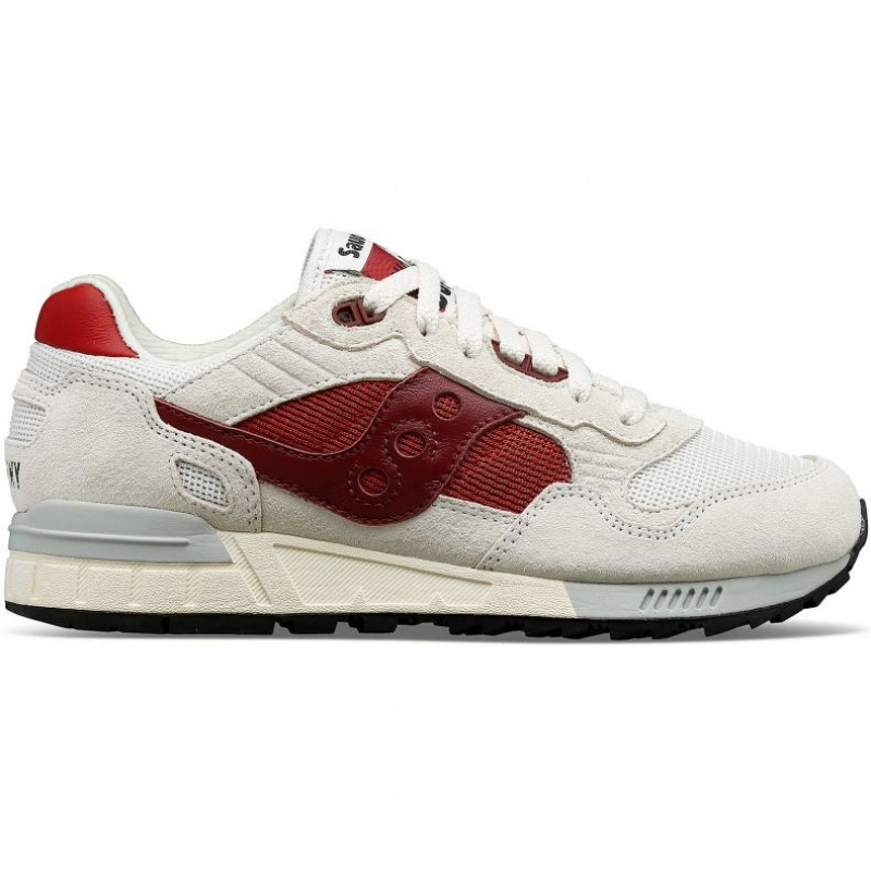 Men\'s Saucony Shadow 5000 Sneakers White / Red | SOUTHAFRICA-UDA