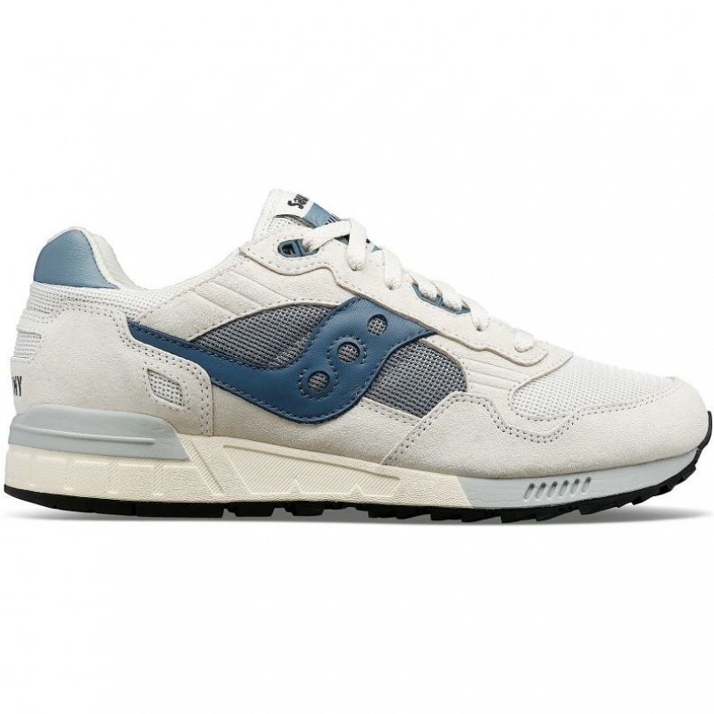 Men\'s Saucony Shadow 5000 Sneakers White / Blue | SOUTHAFRICA-DSM