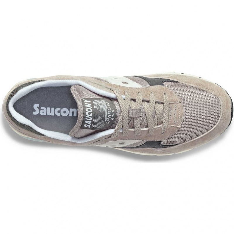 Men's Saucony Shadow 6000 Sneakers Beige | SOUTHAFRICA-HJE